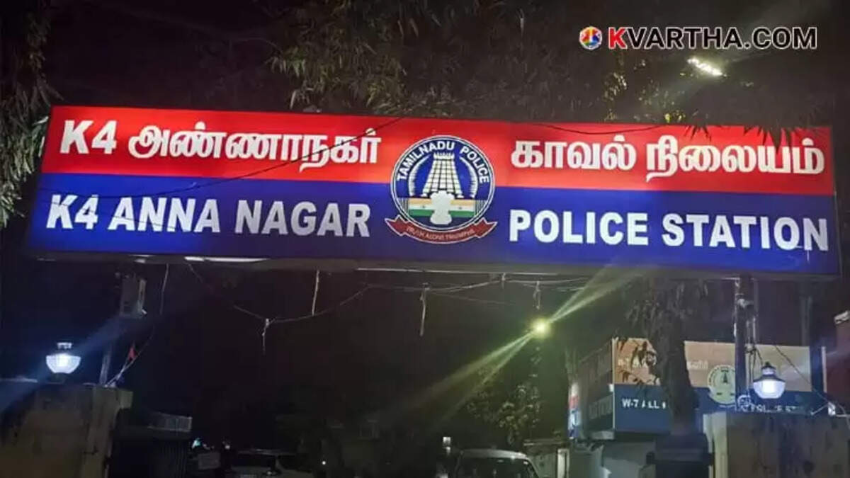 K4 Anna Nagar Police Station Woman Police Inspector  Arrested 