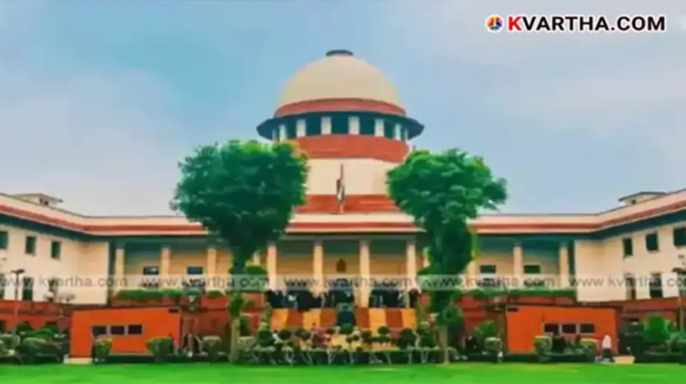 Supreme Court of India building in New Delhi.