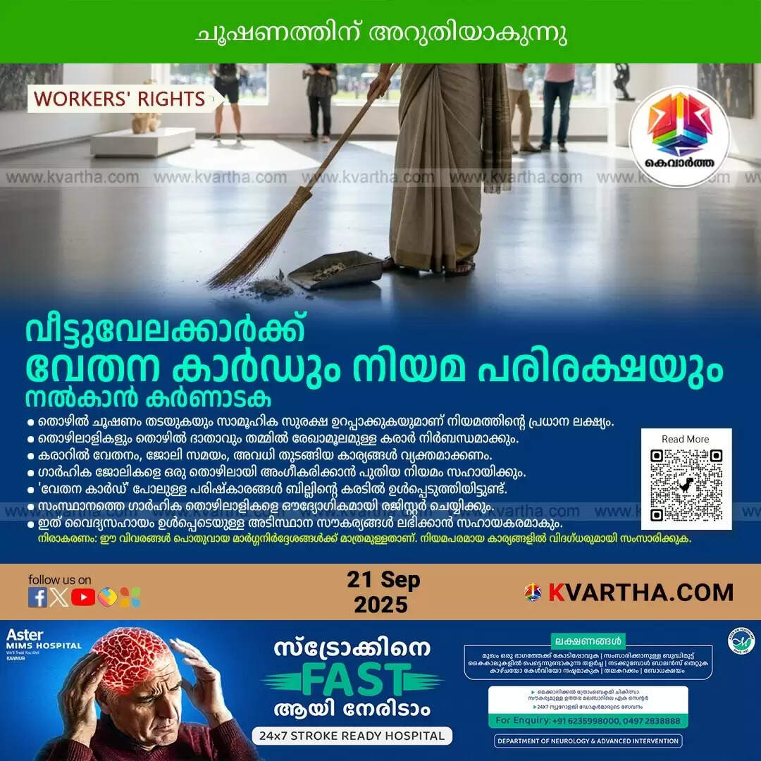 karnataka minimum wage law domestic workers