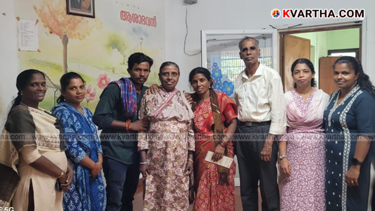 Mother Geetha reunited with her children at Asha Bhavan