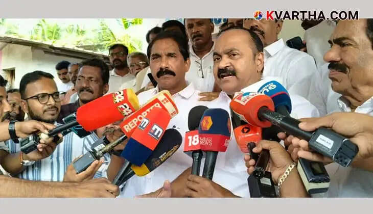 Congress Office Attack Responsibility Lies with CM: VD Satheesan