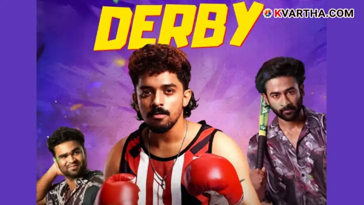 OTT release poster of the Malayalam movie Derby