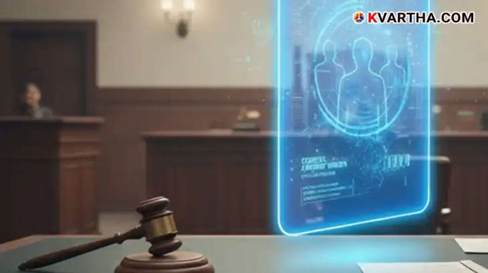 Visual representation of a digital arrest or cyber crime warning