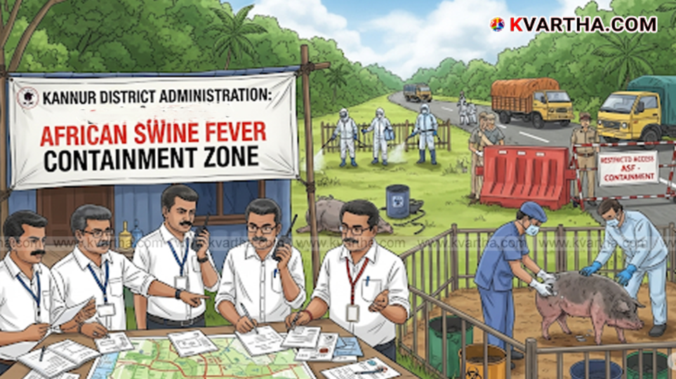 Pig farm in Kannur, African swine fever news