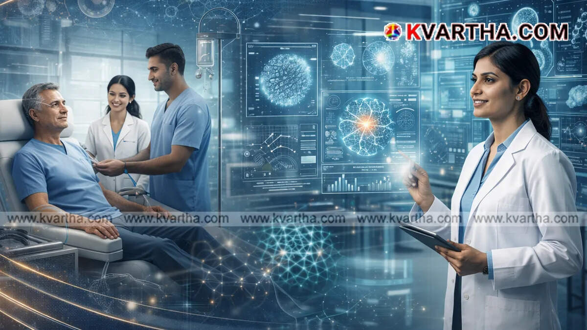  Medical researchers working on genetic therapies inside a modern biotechnology laboratory