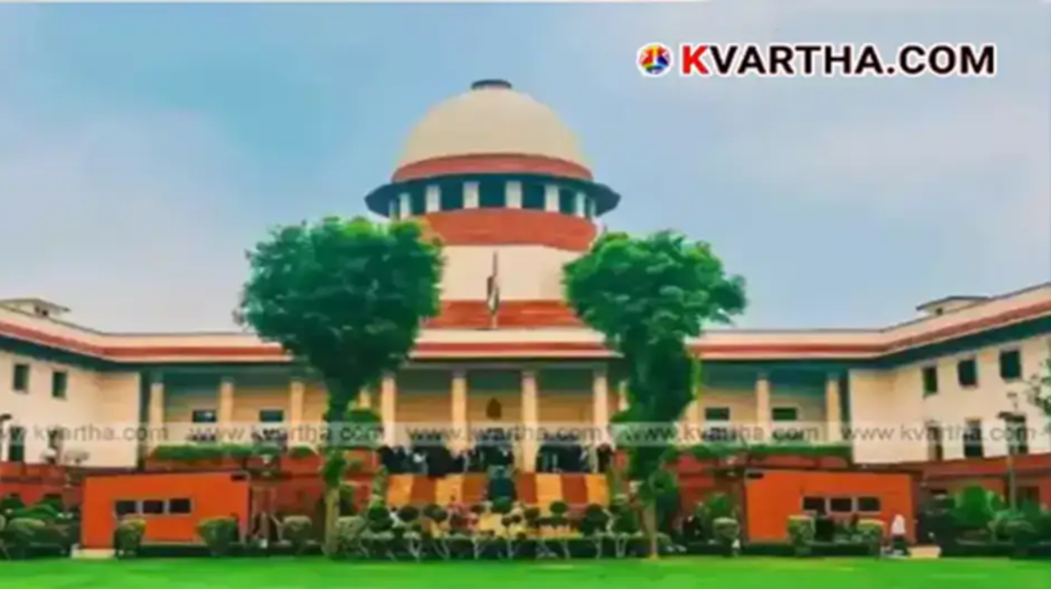 The Supreme Court of India building in New Delhi.