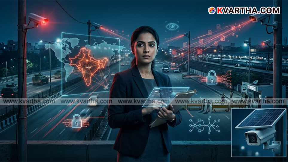 A symbolic view of Chinese CCTV cameras installed by Pakistani intelligence to monitor military movements.