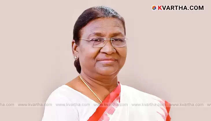  Photo of President Droupadi Murmu.