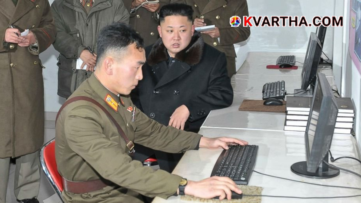image illustrating North Korean cyber espionage and crypto theft