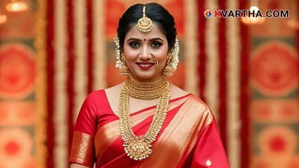 Bride Representing Kerala Gold Price April 02 Afternoon