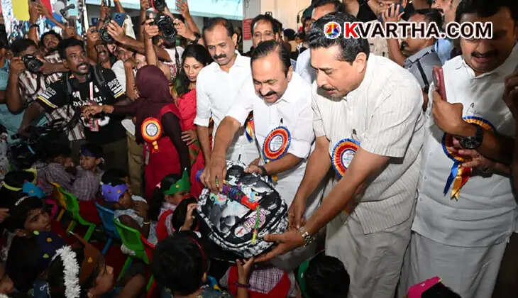 Conceptual image representing the state-level school reopening festival inauguration in Kerala.