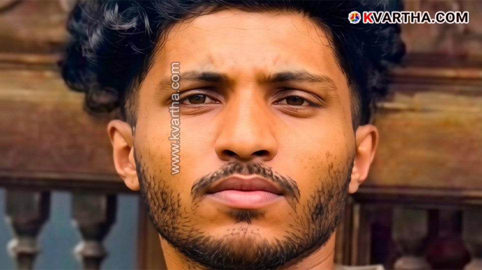 A picture of Shijil, who died in the accident.