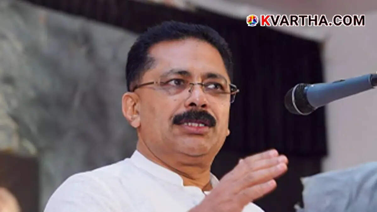 Former Minister KT Jaleel addressing a gathering