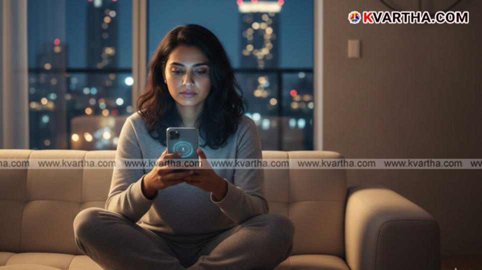 Mobile application interface showing safety check notification