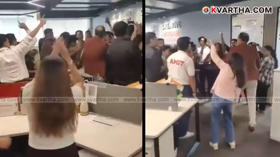 Air India SATS office party video controversy