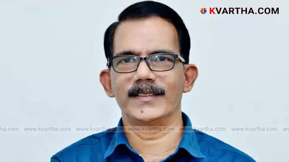 E.K. Padmanabhan, Kannur PRD Deputy Director.