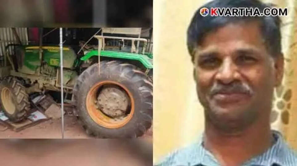 Farmer Died in Tractor Accident in Morazha, Kannur