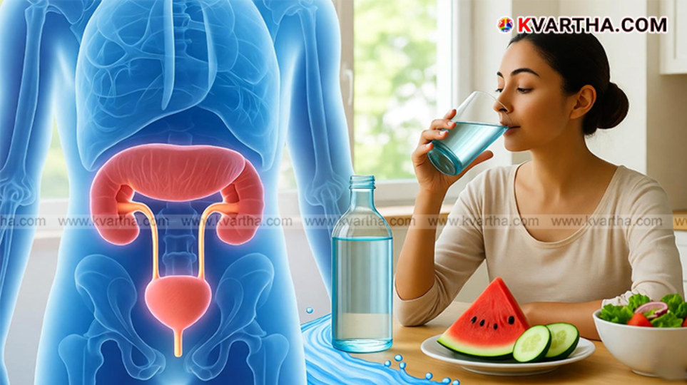 Glass of water for uric acid control