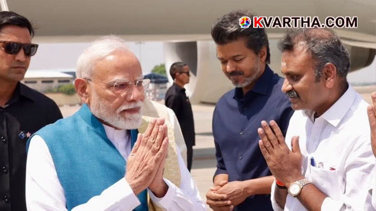  Image reflecting Dr L Murugan and Tamil Nadu political landscape with TVK actor Vijay