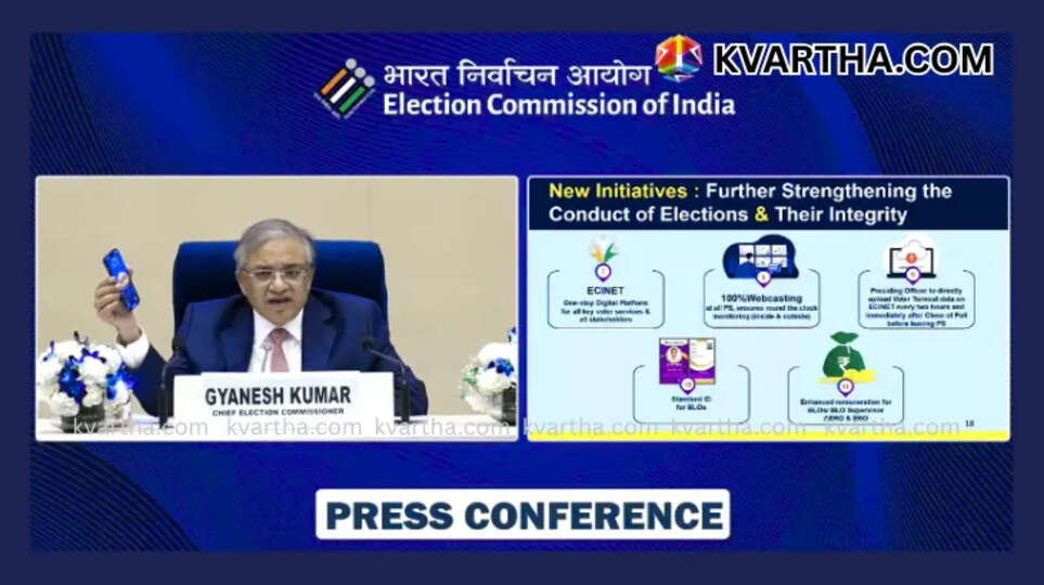 Kerala Assembly Election 2026 dates announced by Election Commission