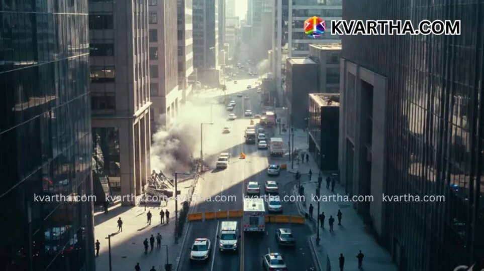 Destruction in Lebanon following Israeli airstrikes- Rep image