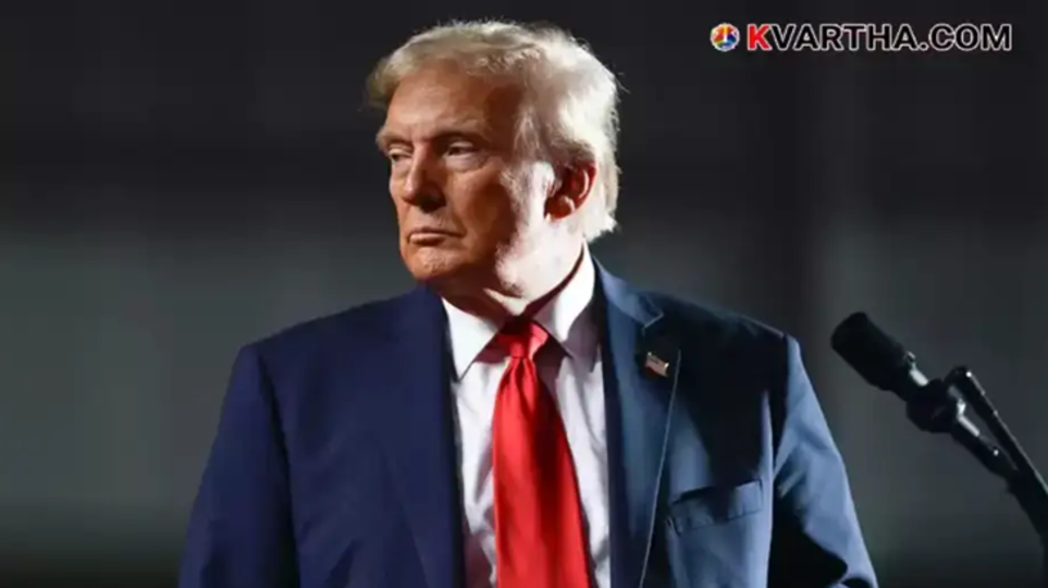 US President Trump delivering speech on Middle East conflict and shipping in Strait of Hormuz.