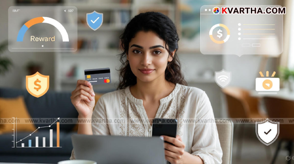  Credit card placed next to a piggy bank symbolizing savings and wise usage.