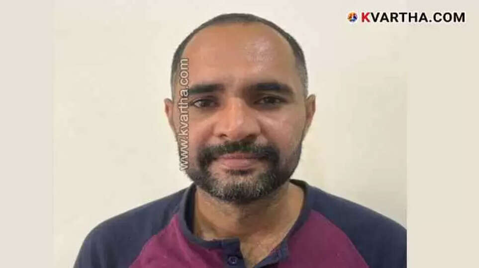 Photo of arrested UP Police Constable Praveen Kumar.