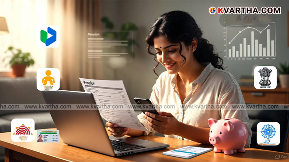  Infographic showing the four main social security schemes: APY, PMSYM, PMJJBY, PMSBY.