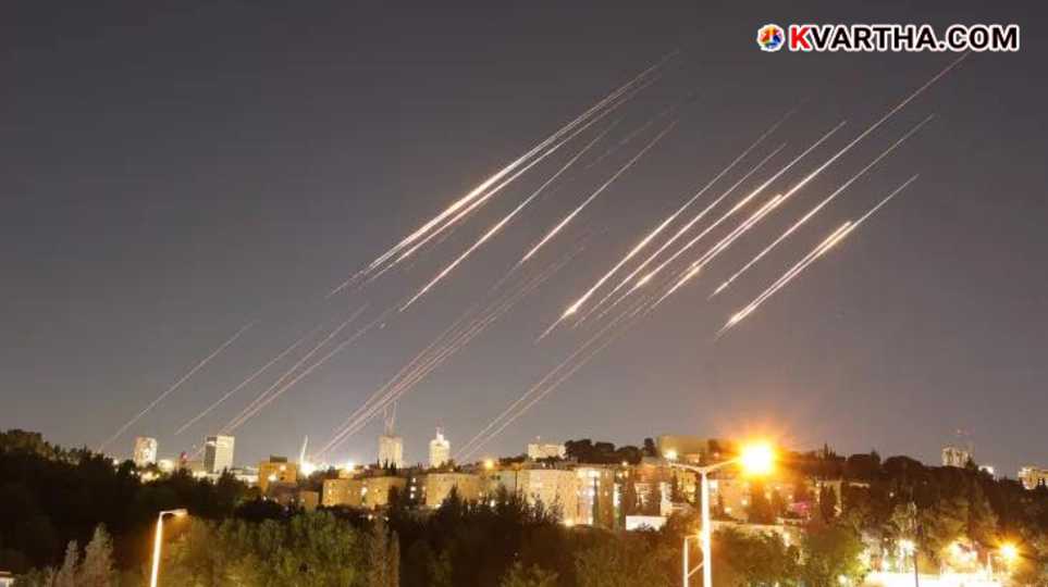 Iran launches ballistic missiles towards Israel in retaliation for leadership assassination.