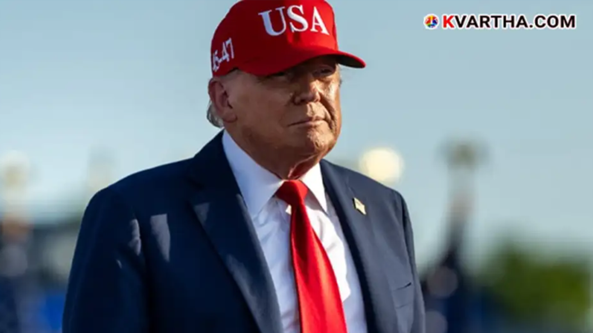 US President Donald Trump during a press conference regarding Cuba and Iran