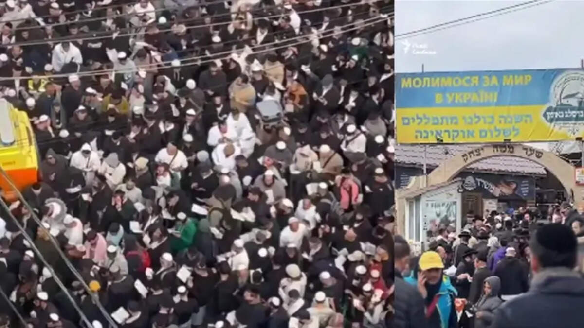 &nbsp;Jewish Pilgrims Defy Warnings to Celebrate Rosh Hashanah in Uman Amidst Russian Invasion