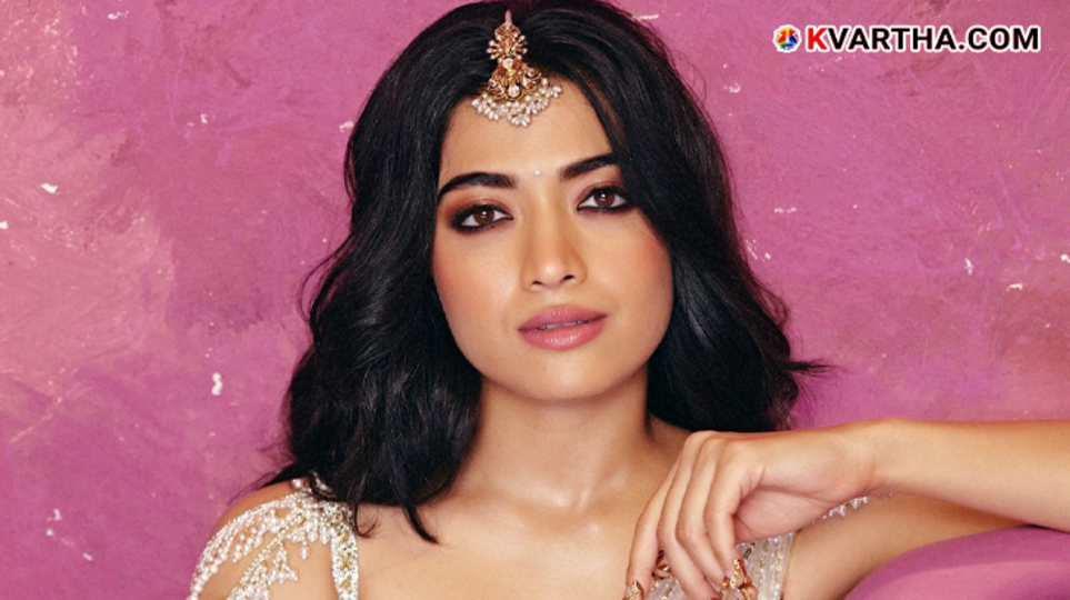 Actress Rashmika Mandanna in a promotional photo.
