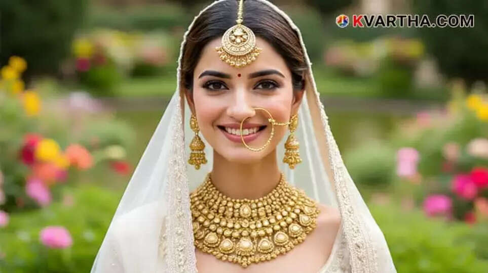 Bride Representing Kerala Gold Price October 21 Afternoon