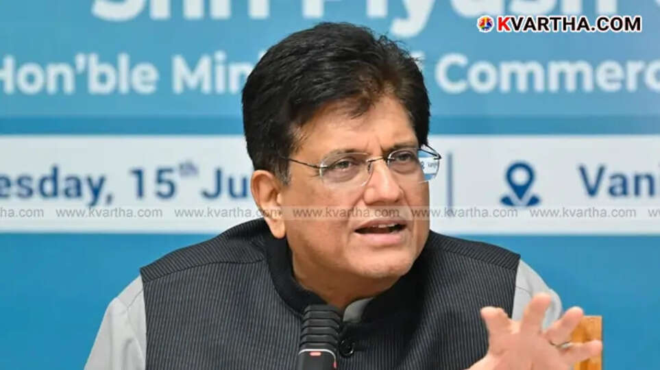  Indian Commerce Minister Piyush Goyal..