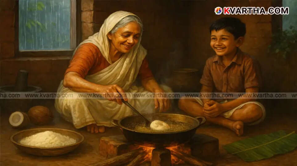 Hand making traditional Neypathiri for Palliratheeb.