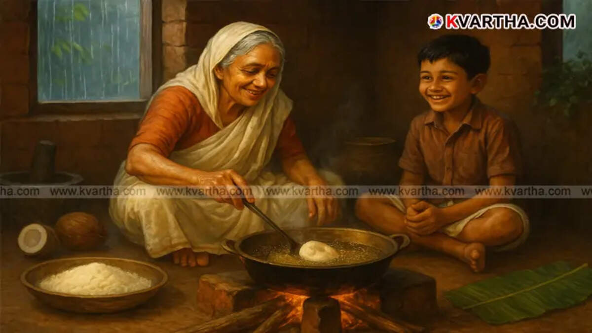 Hand making traditional Neypathiri for Palliratheeb.