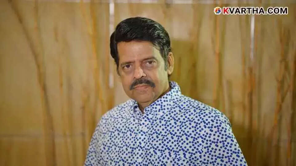 Photo of Director and Actor Balachandra Menon.