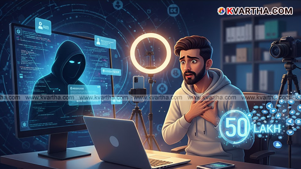 Cyber scam warning image with phone and padlock symbol