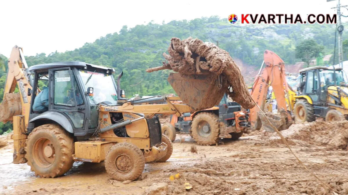 Representational image of a massive landslide disaster in a hilly area