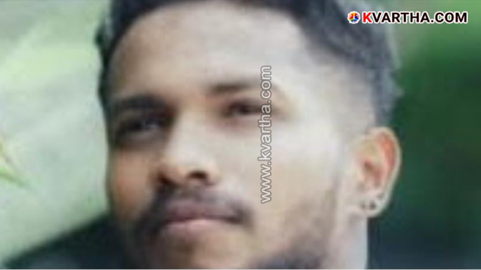 Photo of Sreeshin from Vadakara who died in a scooter accident in Mahe.