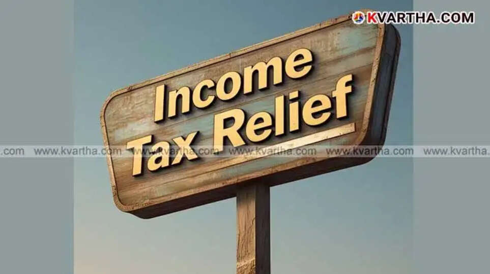 Signboard Of Income Tax Relief