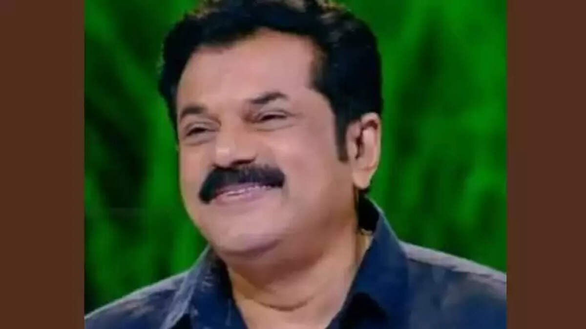 Photograph of M Mukesh, a politician