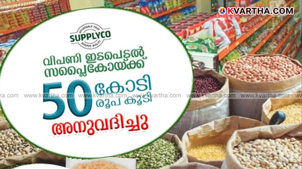 Supplyco outlet with customers