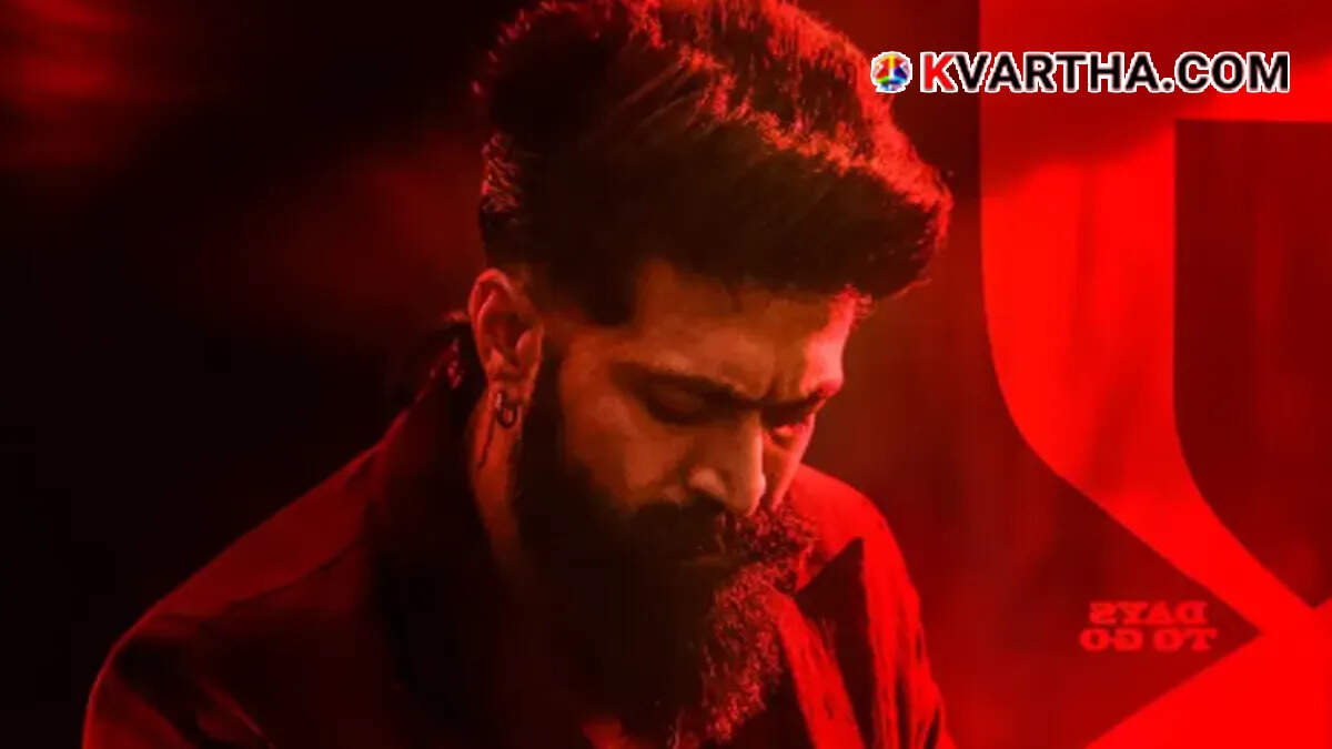 Actor Yash &lsquo;Toxic&rsquo; movie poster