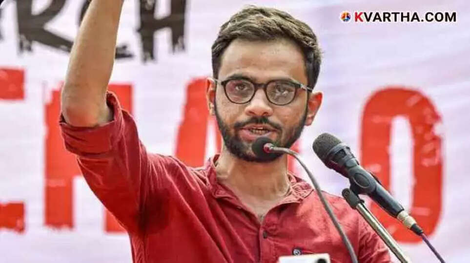 Photo of Umar Khalid.