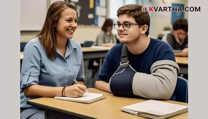 Image Representing Scribe Assistance for Differently Abled Students