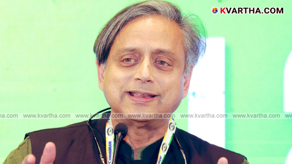  Shashi Tharoor MP addressing the Lok Sabha during a debate on the Union Budget.