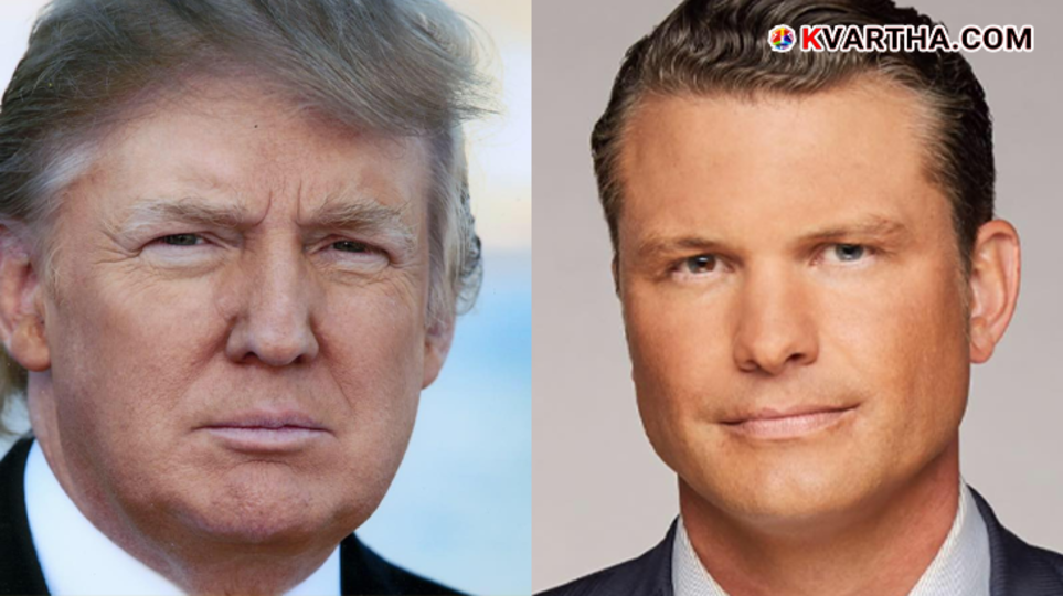 US Secretary of Defense Pete Hegseth speaks at the conference.