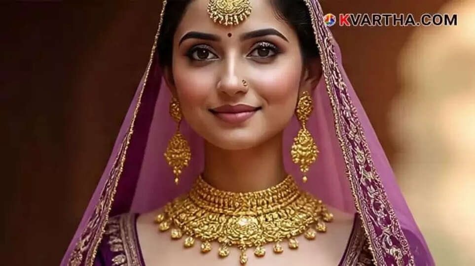 Bride Representing Kerala Gold Price October 15